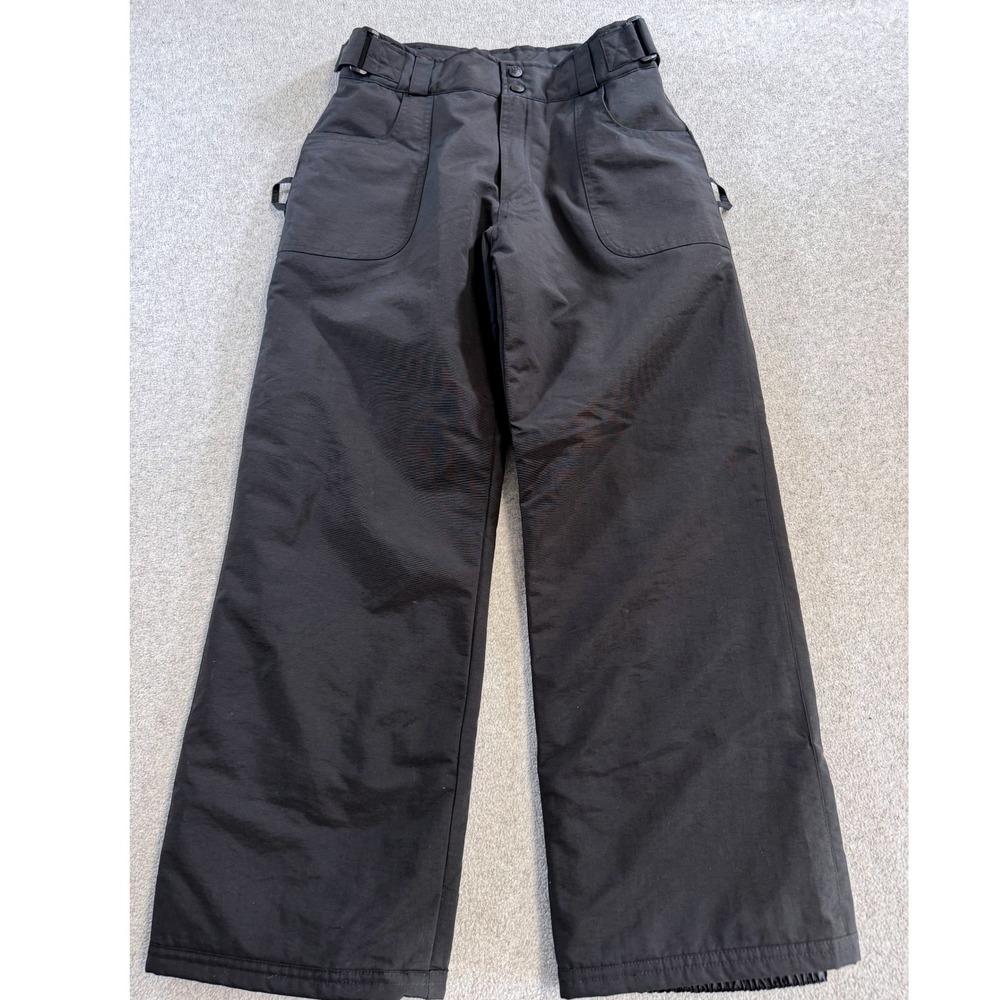 Mountain Tek Snow Pants Kids Large Black Excellent Adjustable Waist‎ NWOT